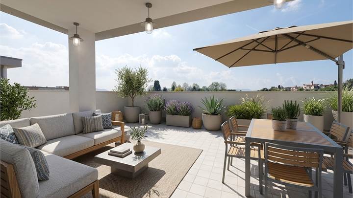 Maserà di Padova (PD) - Attico con terrazzo